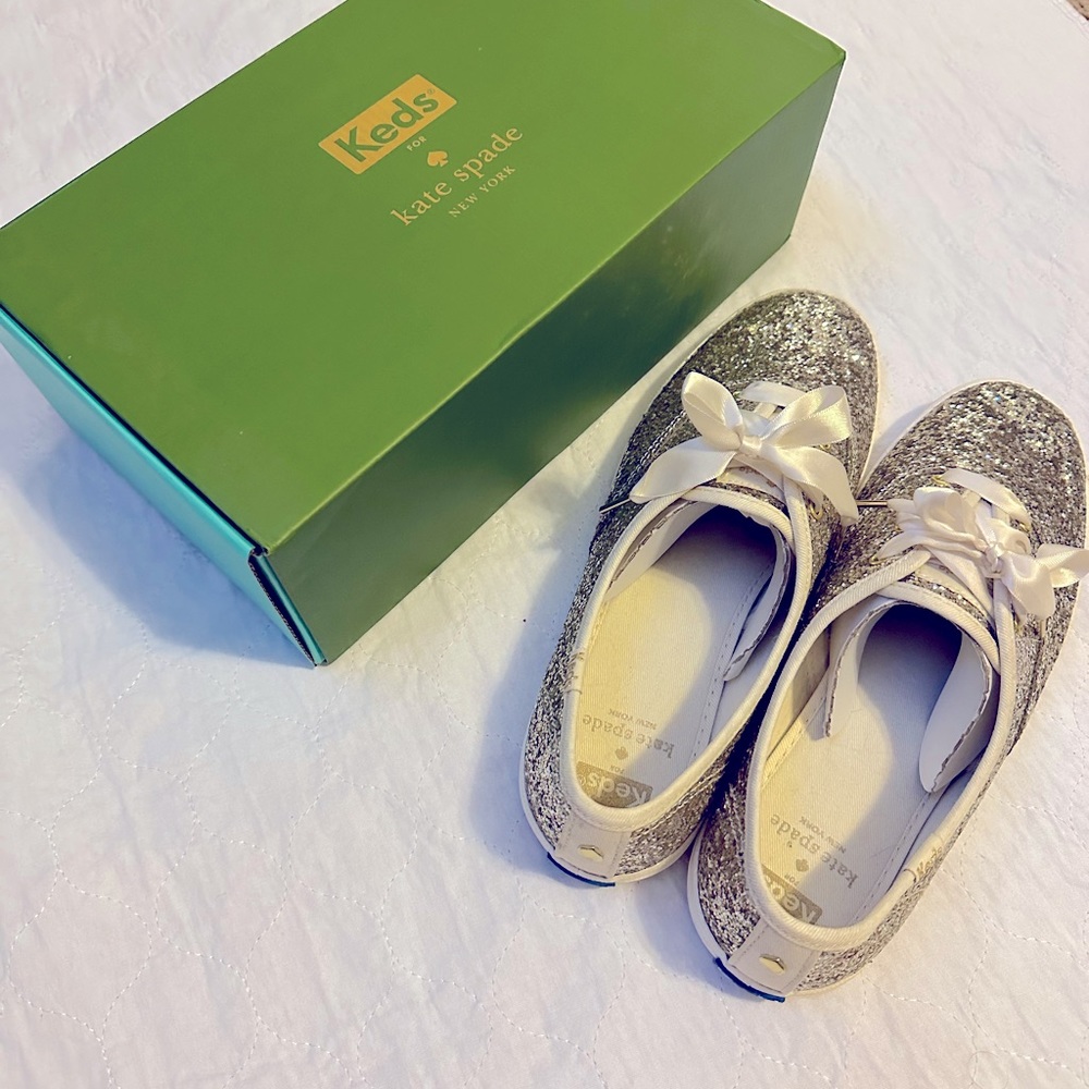 Kate Spade glitter sneaker Keds